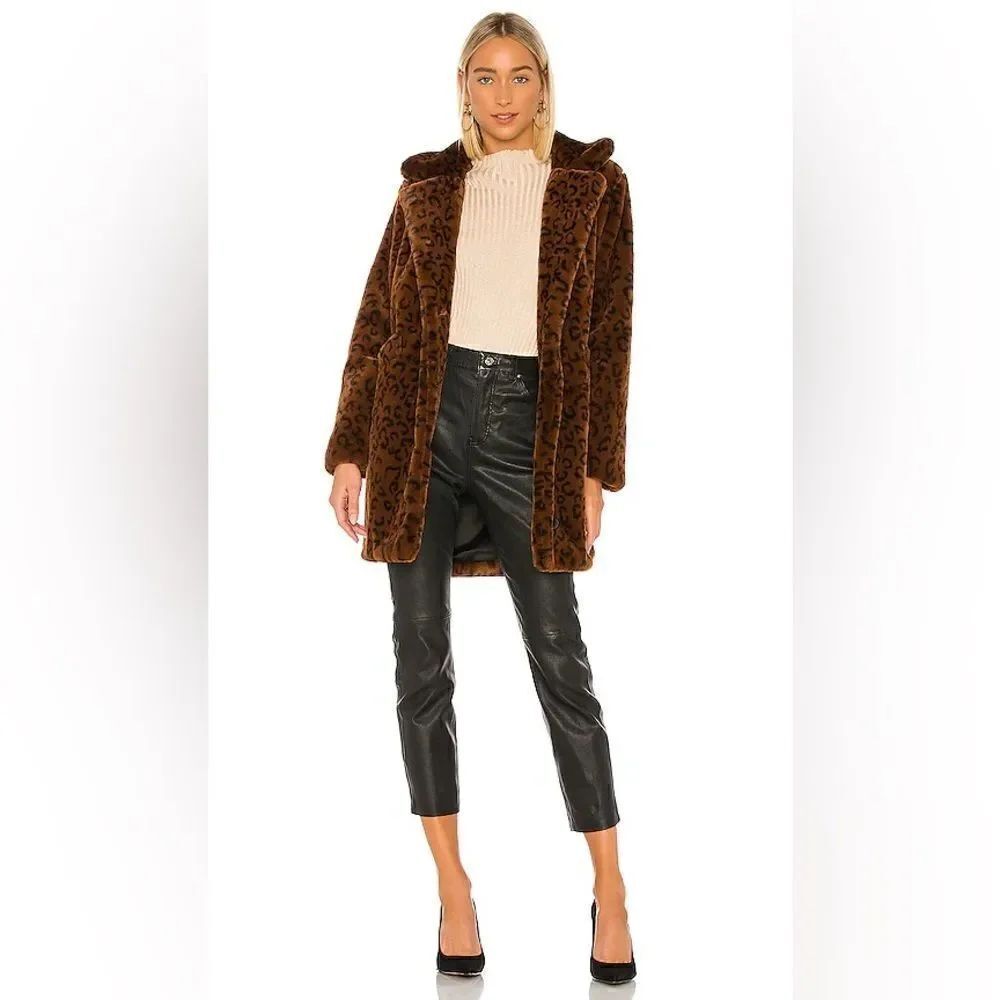 Revolve, Privacy Please Addison Coat in Leopard